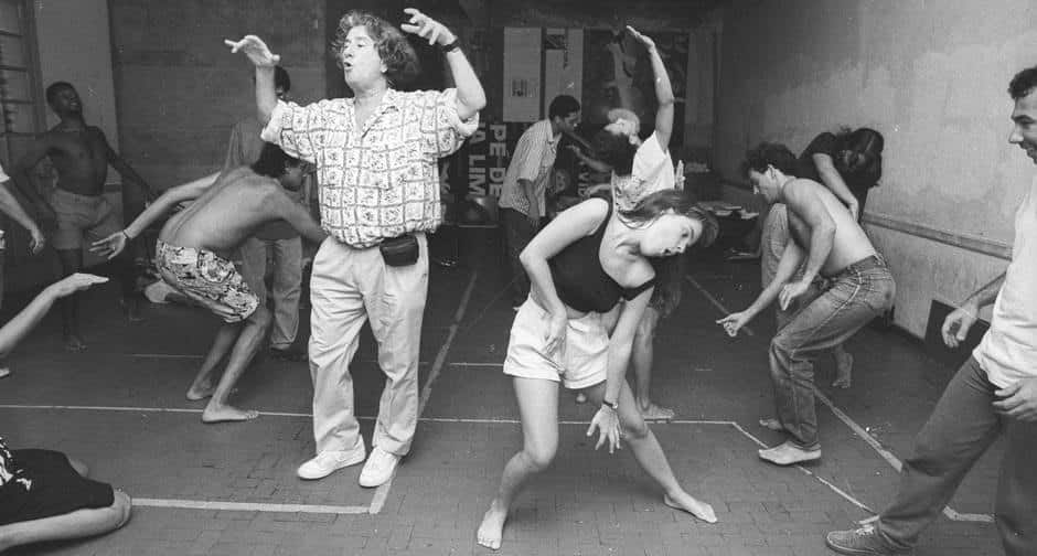 Augusto Boal leading a Theatre of the Oppressed workshop