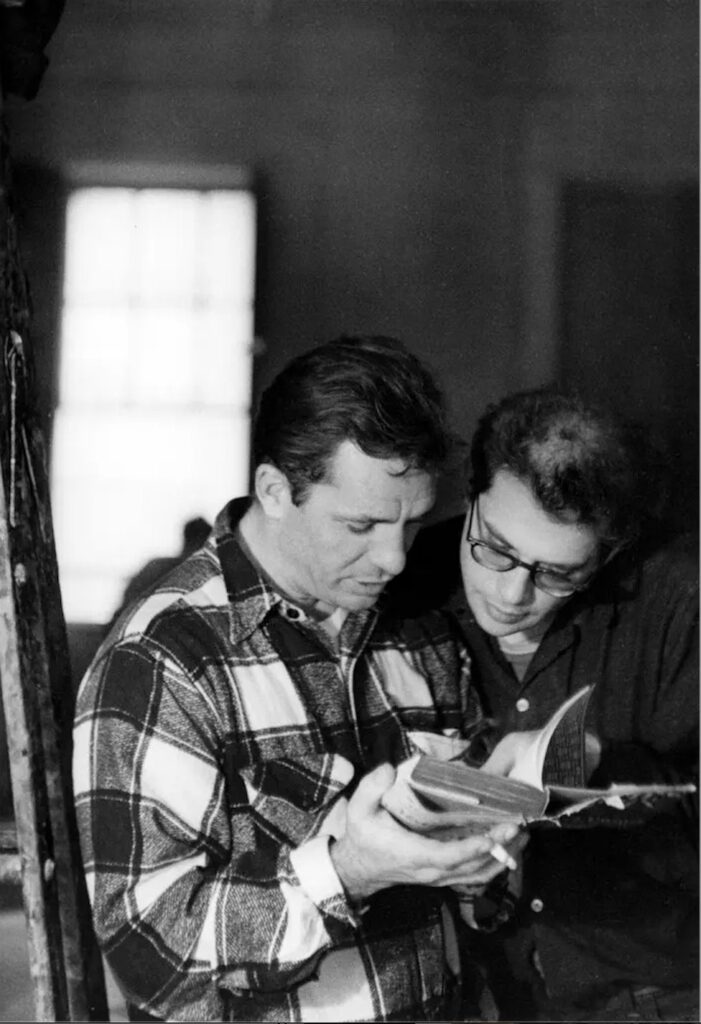 Jack Kerouac and Allen Ginsberg reading together
